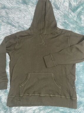 American Giant Men’s Summit Waffle Pullover Hoodie